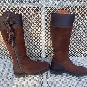Inclement Long Tassel Boot 7.5 Dark Oak